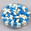 Blue White Empty Gelatin Capsule Size 0 Blue white empty capsule Supplier